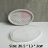 DIY Irregular Storage Tray Silicone Mould DIY Cushion Plate Gypsum Resin Mold Jewelry Storage Box Drip Mold Home Decoration Rrt