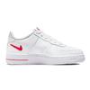 Nike Air Force 1 GS Cut-Out Swoosh — Детские кроссовки White University Red DR7970-100
