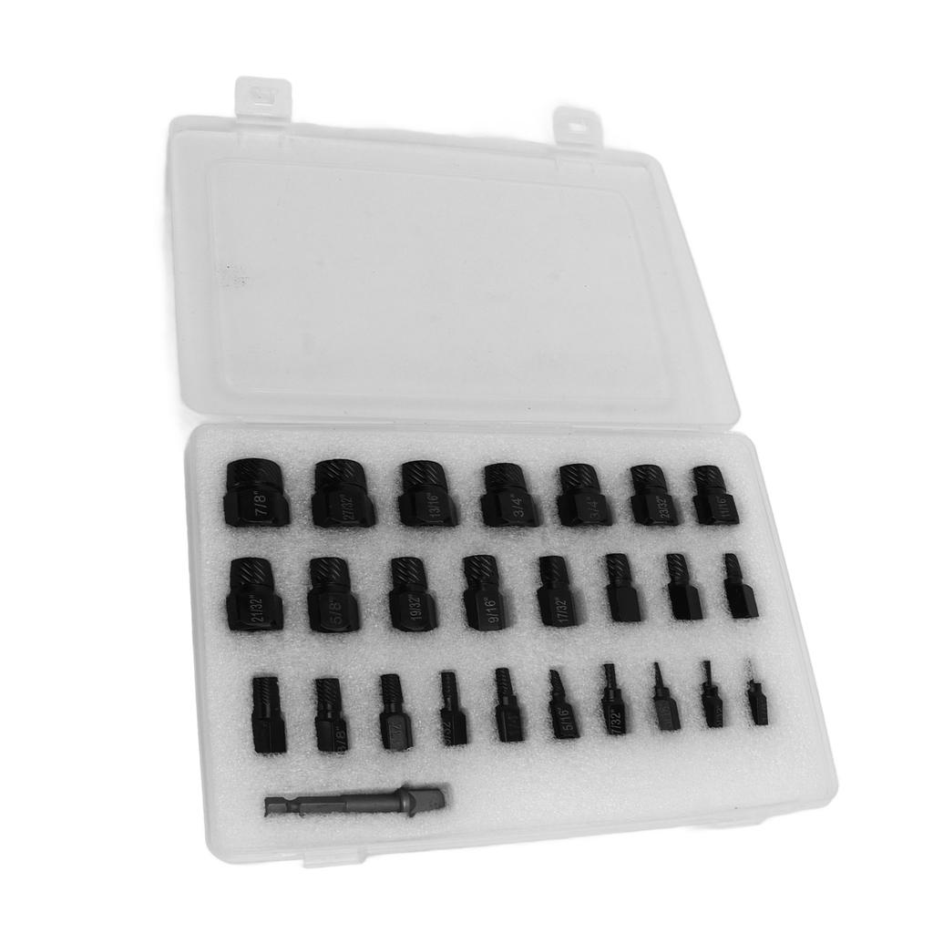 Набор из 25 поврежденных винтов, винт с шестигранной головкой и квадратным приводом из хромомолибденовой стали 38 дюймов