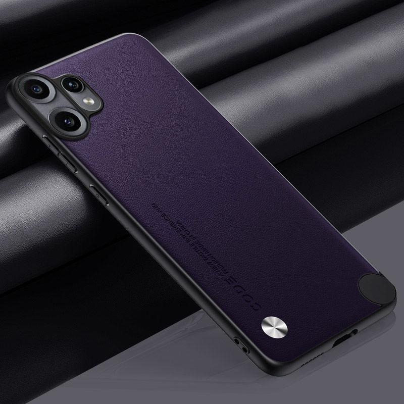 Чехол из ПУ кожи для Nothing CMF Phone 2 Pro Задняя крышка Силиконовый Чехол для телефона с полной защитой камеры Для CMF Phone 1 2Pro Coque