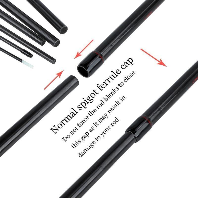 Удочки 3 м/9,8 фута, 3 вершины, фидерная удочка, 24 тонны, высокоуглеродистая HLM Super Power, 30-120 г, удочка для ловли карпа