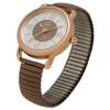 Watch Analog Bellows Metal Band Gray Brown [Fieldwork] Women's JN019-4