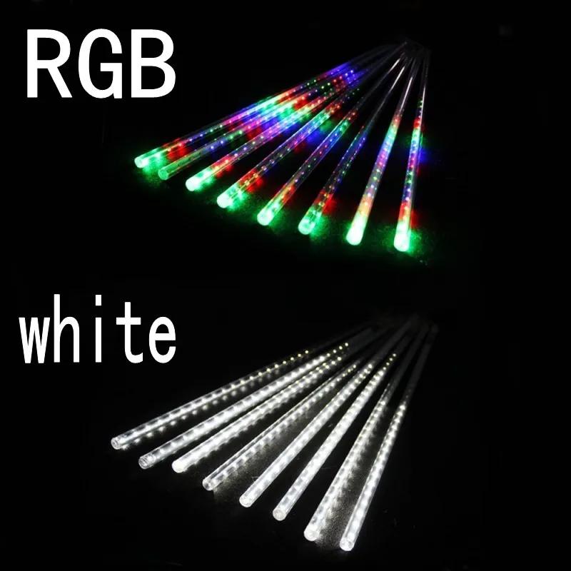 Светодиодный метеоритный дождь, дождевые огни, водонепроницаемые падающие капли дождя, сказочный гирляндный светильник для рождественского праздника, вечеринки, декор для патио