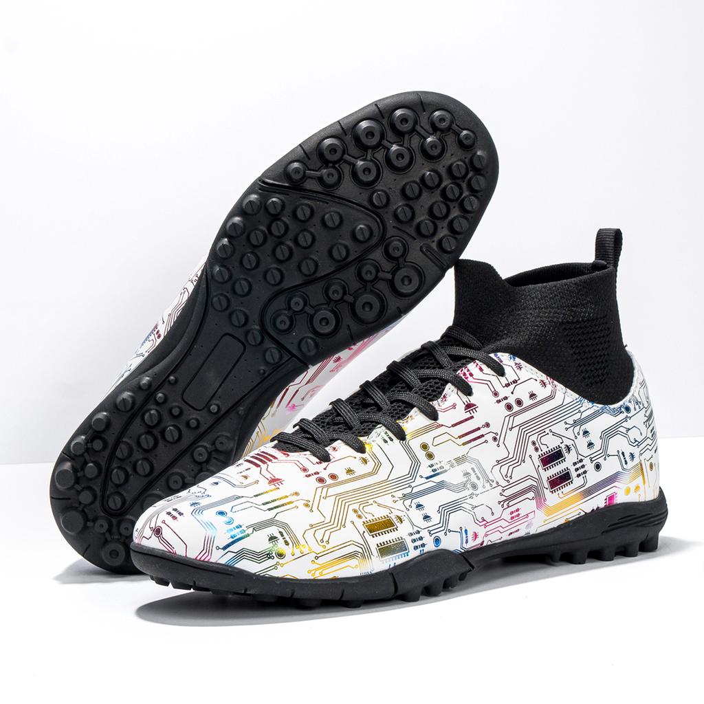 Original Men's Society Football Boot Big Size Field Training TF/FG Fast Soccer Tennis Teen Training Soccer Shoes for Men