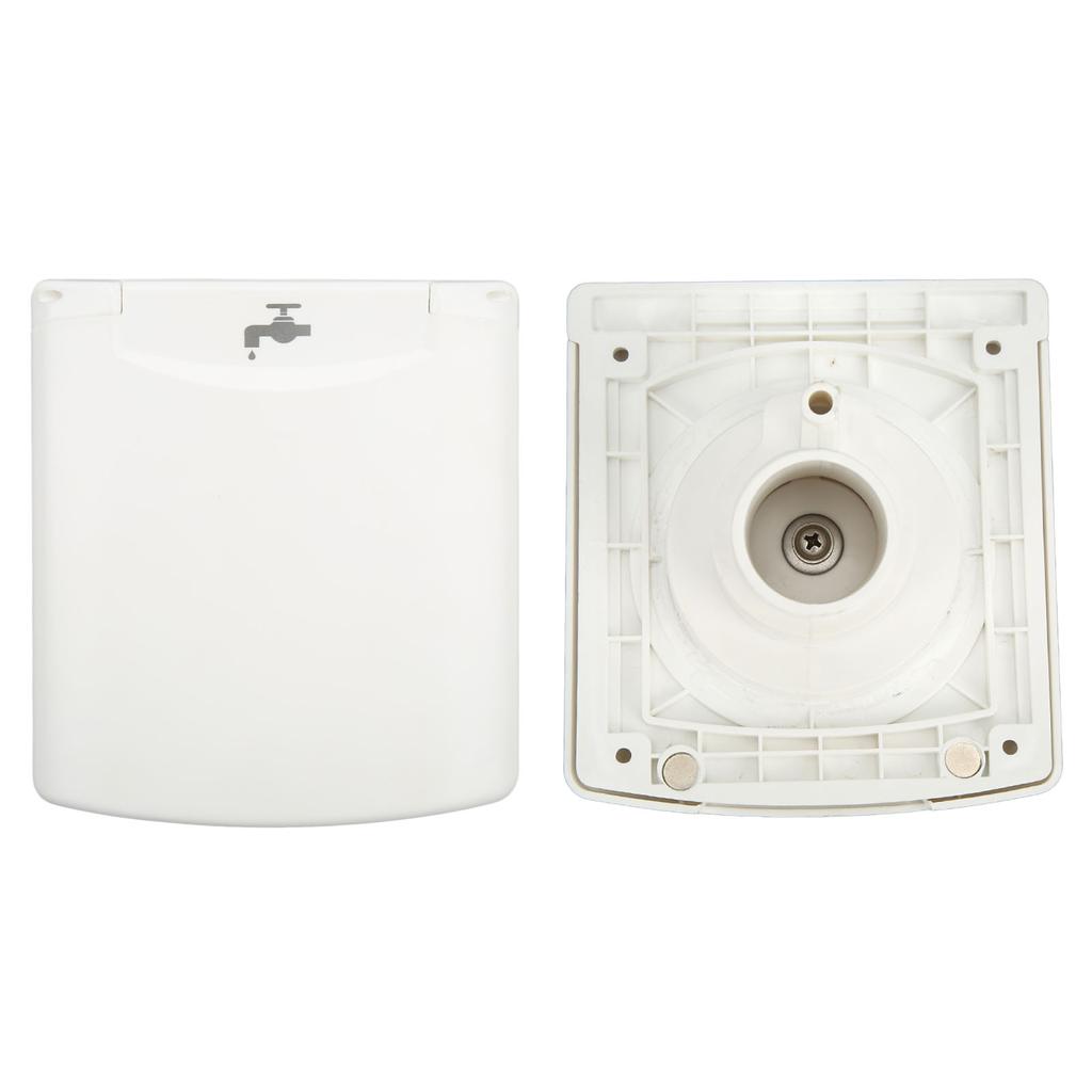 Gravity Fresh Water Inlet Filler with 2 Keys Lockable IP44 Fill Hatch Inlet Filter for RV Boat Campe