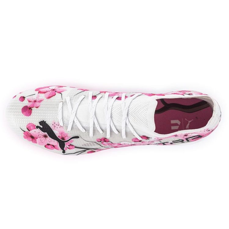 Puma Unisport X  1.4 Искусственная трава FG (Резиновые длинные шипы) Футбольные бутсы Унисекс Футбольные бутсы Розовые Белые 253482-01