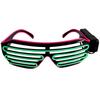 Online celebrity Bai Hui Jiang sells light-colored glasses,cold-colored glasses,the same model LED sunglasses,flashing dual-color single-color glasses