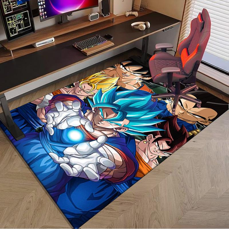 Dragon anime Artwork Carpet, Chair Rug,Rug for Office Bedroom living rooms, Doormat decor Fan Gift Christmas Gift