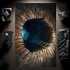 3D Ковер-иллюзия завихрения Ковер для гостиной Ковер-веер для подростков Коврики для детской комнаты для мальчиков Нескользящий ковер Индивидуальность Красивый