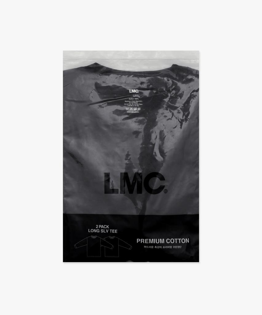 LMC Футболка с длинным рукавом Globe 2 шт. Черная