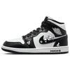 Air Jordan 1 Mid Винтажные Баскетбольные Кроссовки Женские Черно-Белые DV0991-101(Команда56-)