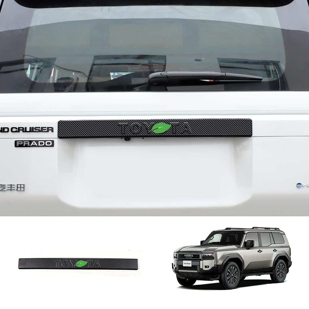 Onami Toyota Land Cruiser 250 Задняя дверь Задний бампер Верхняя Новая Эксклюзивная АБС-накладка серии LAND CRUISER 250, Накладка, 1 шт. [Углеродное волокно] PRD-29-T