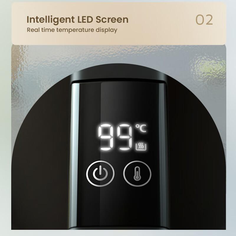 Philips HD9396/90 Electric Kettle 7000 Series Dual Layer Insulation 6 Gear Temperature Control