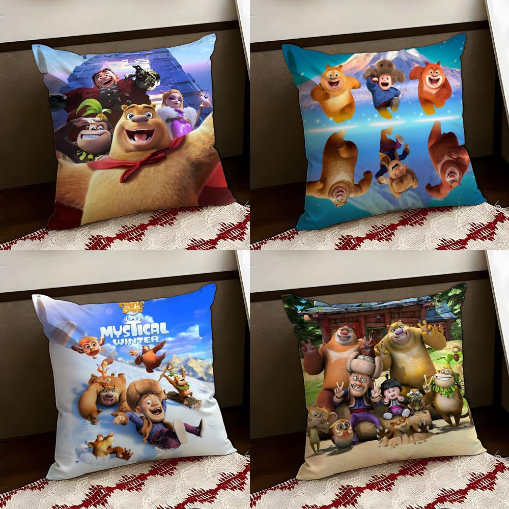 BBoonie BBears Наволочка-подушка с эффектом cushion Реверсивная Мягкая Прочная Наволочка для подушки Дом Автомобиль Многоцелевое использование для ежедневного комфорта