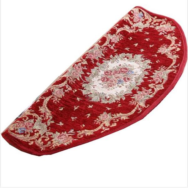 Нескользящий деревянный коврик для ступеньки лестницы, набор из 5 штук, домашний ковер для лестницы, удобный, безопасный, стильный, прочный, защитное покрытие для пола