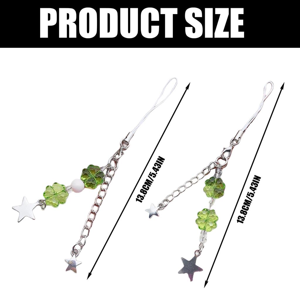 Привлекательный брелок для мобильного телефона, шнурок с бусинами, украшение в виде звезды, брелок для ключей, аксессуар для сумки для любителей моды