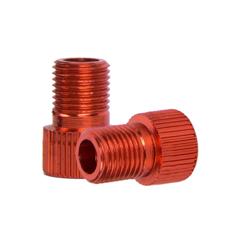 Адаптеры для вентилей велосипеда Насос Французский клапан Адаптер Конвертер Крышка