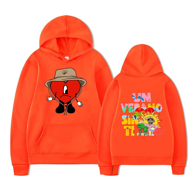 Un Verano Sin Ti Hoodie Bad Bunny Hooded Sweater Men And Women