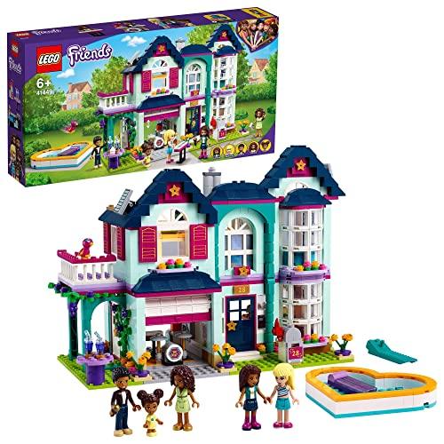LEGO Friends Andrea's House 41449 Toy Block Present Doll Doll House House Girls Ages 6 and Up