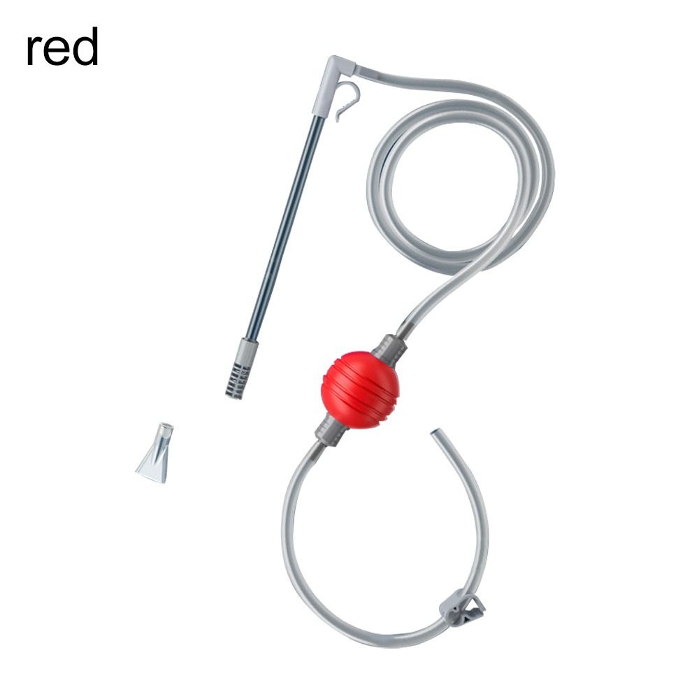 Аксессуары Ручной сифонный шланг Устройство для смены воды в аквариуме Насос для смены воды Очиститель аквариума