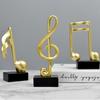 Music Golden Award Trophy Resin Craft Souvenirs Small Prize Cup Singing Competition Piano Ornaments Winner Award Trophy Toy