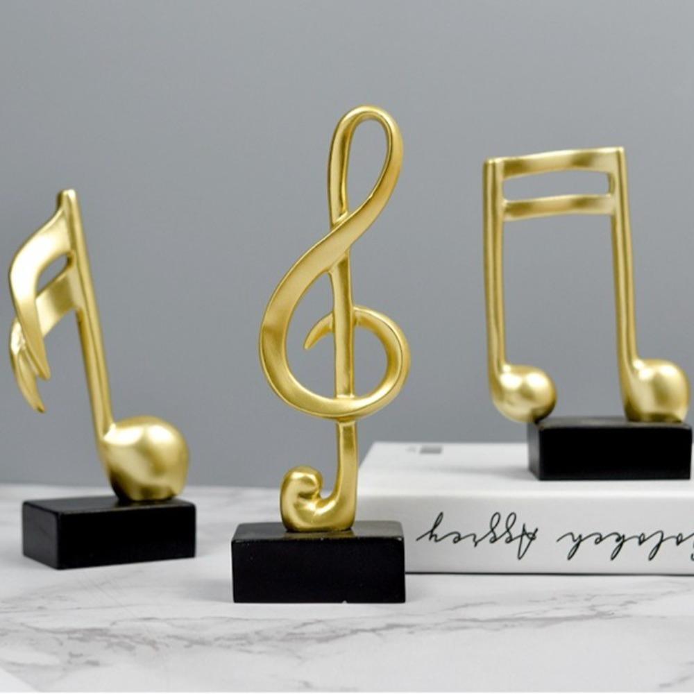 Music Golden Award Trophy Resin Craft Souvenirs Small Prize Cup Singing Competition Piano Ornaments Winner Award Trophy Toy