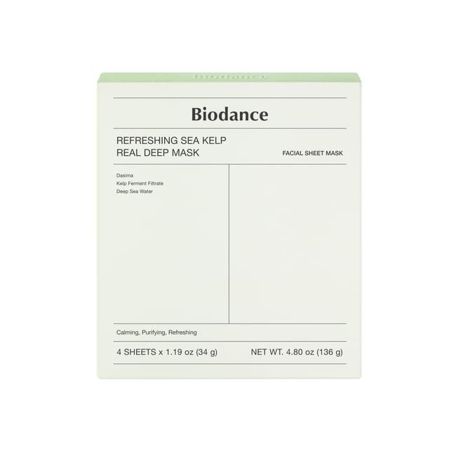 Biodance - Refreshing Sea Kelp Real Deep Mask Set