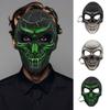 3D Skull Face Cover Soft Ghost Skull Mask Horrible Halloween Mask  Party
