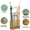 Umbrella Stands Indoor Metal Stand Doorway Storage Bucket with Hook Large Capacity Umbrella Holder Simple Umbrellas Storage Boxs