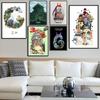 Ghibli Studio Pays Tribute To Anime Posters And Prints Vintage Decor Picture Canvas Painting Room Decoration Aesthetic Affiche