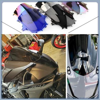 Мотоциклетный ветровик Для Yamaha YZFR1 YZF1000 2015 - Козырек Двойной Пузырь Ветровое Стекло Дефлектор Защитник Ветровое Стекло
