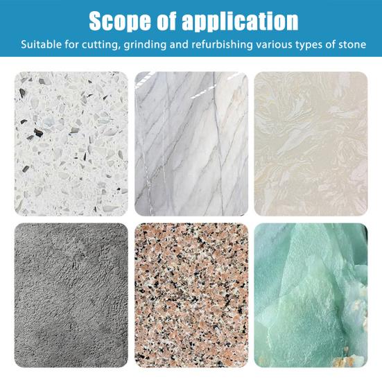 Алмазный шлифовальный диск Двусторонний диск для резки гипсофилы Высокопроизводительное гальваническое алмазное покрытие Шлифовальный диск для кладки