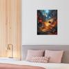 Авторский холст «Звездное небо» - Декоративная картина без рамы