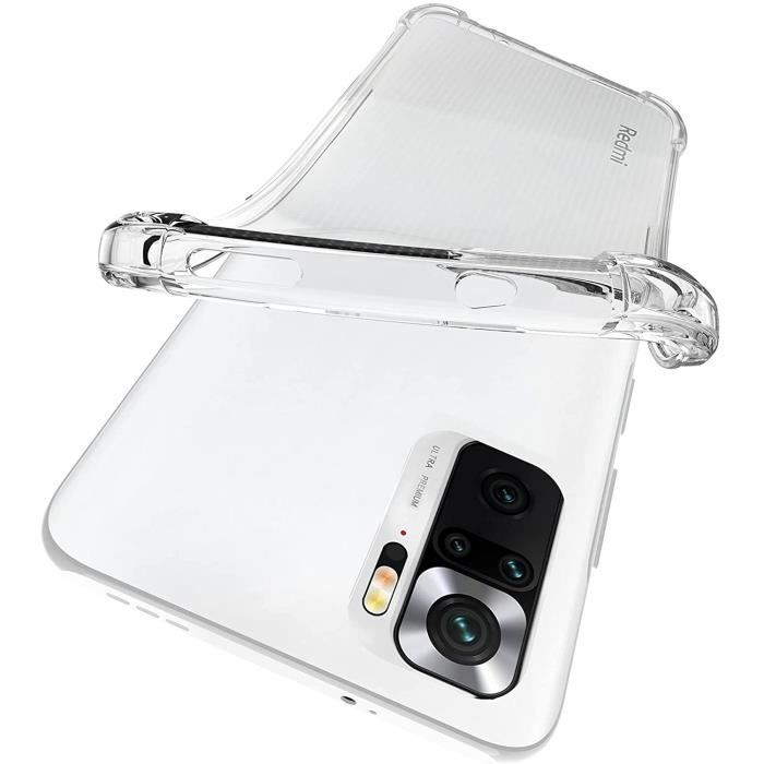 Coque Antichoc Silicone Transparent pour Xiaomi REDMI NOTE 10 4G - Phonillico®