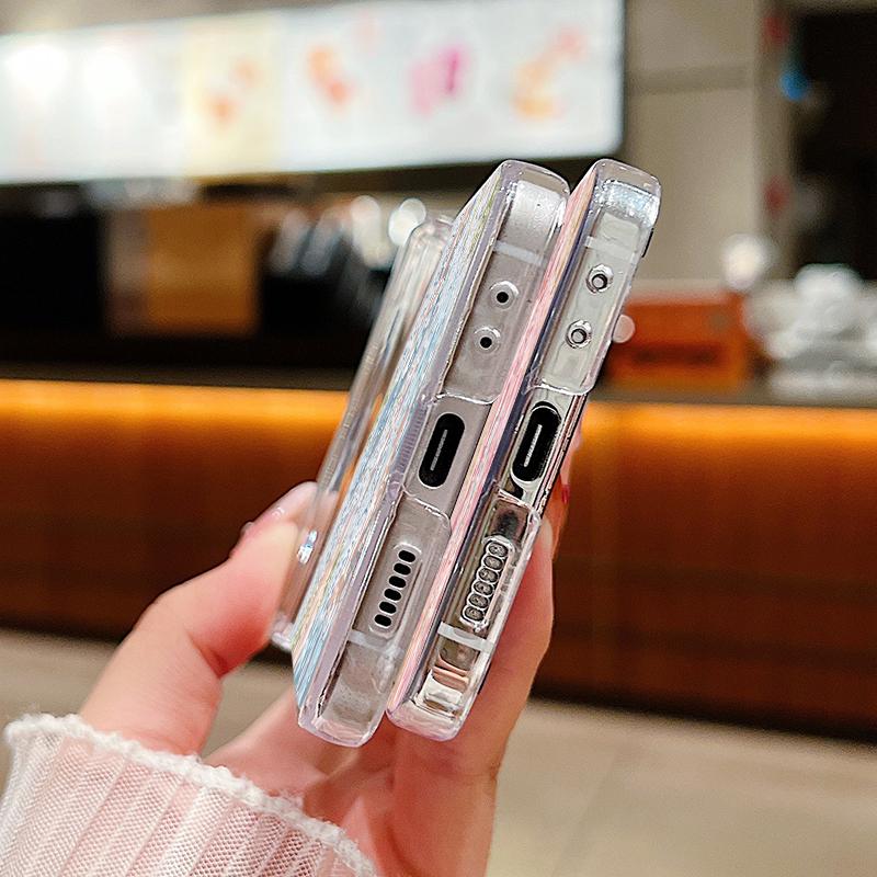 Для Samsung Galaxy Z Flip6 Flip5 Flip4 Flip3 ударопрочный красочный масляный рисунок бабочки узор 3 шт складной жесткий чехол для ПК