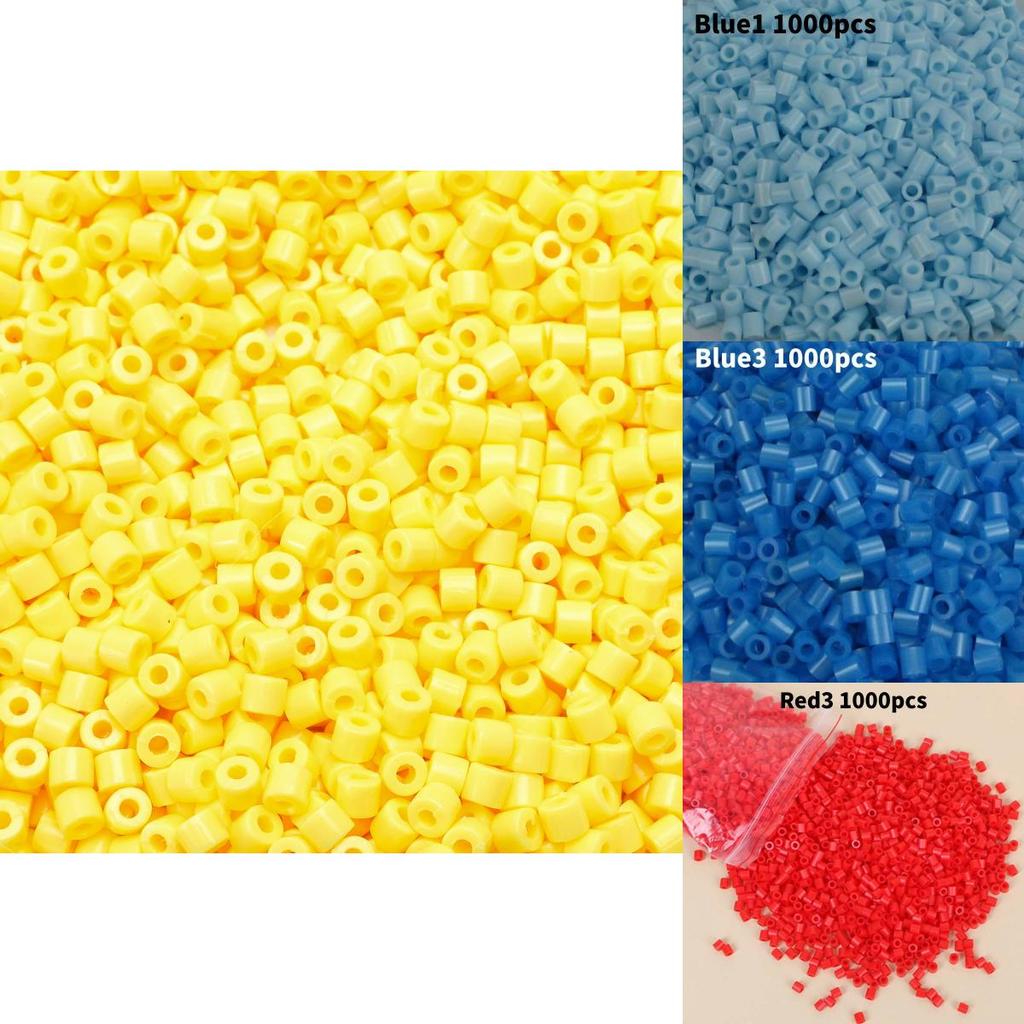 5mm Plastic Beads 1000pc Diy 3d Puzzle Kit For Kids Creative Craft Activity Toy
