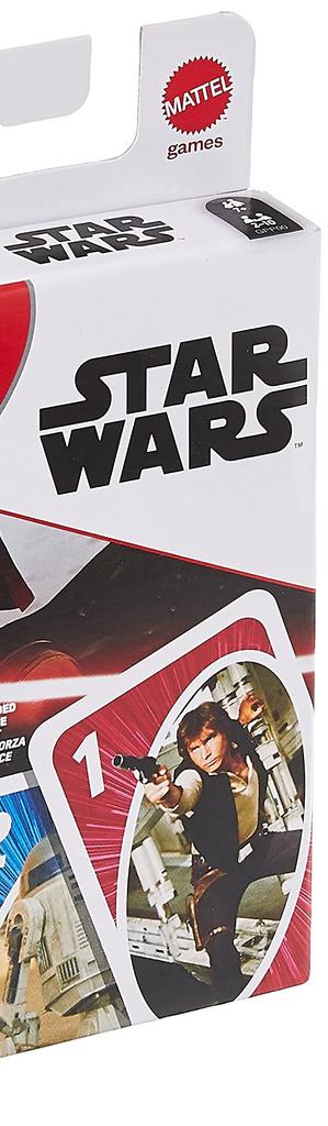 UNO Star Wars Rule Card with Wild Ages 7 and Up GPP00 [Special Force]
