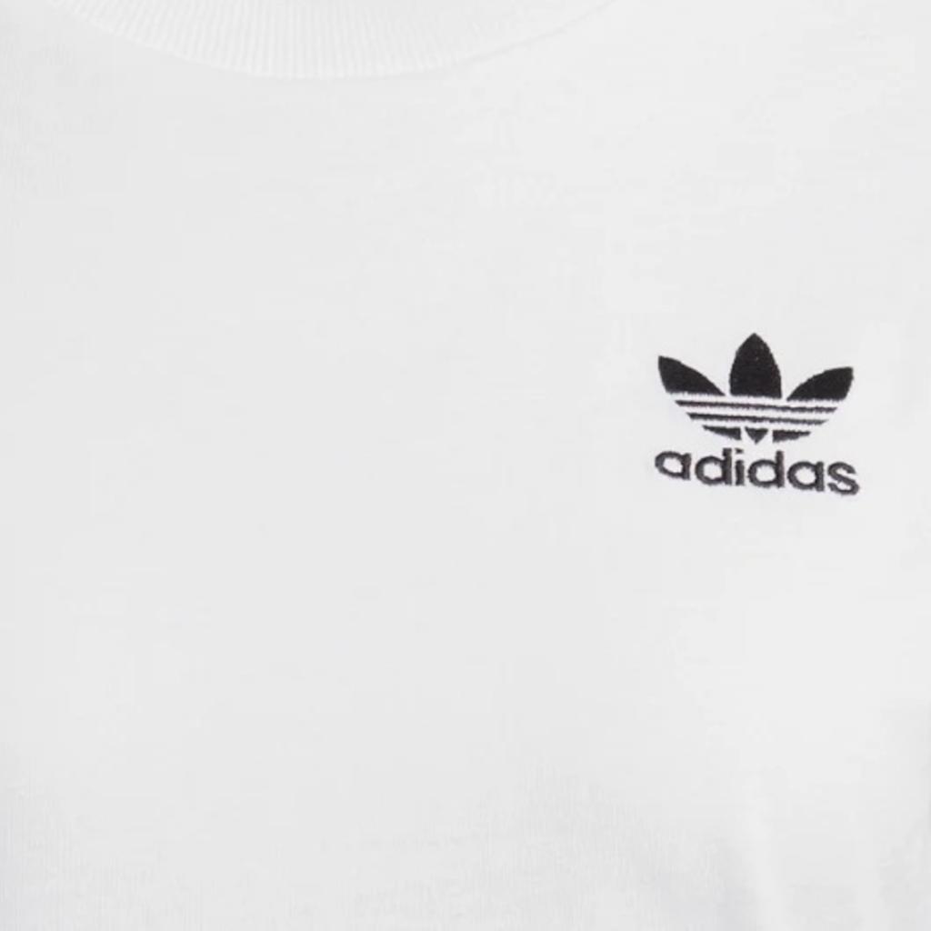 Футболка adidas 3 Stripes California, женская белая футболка