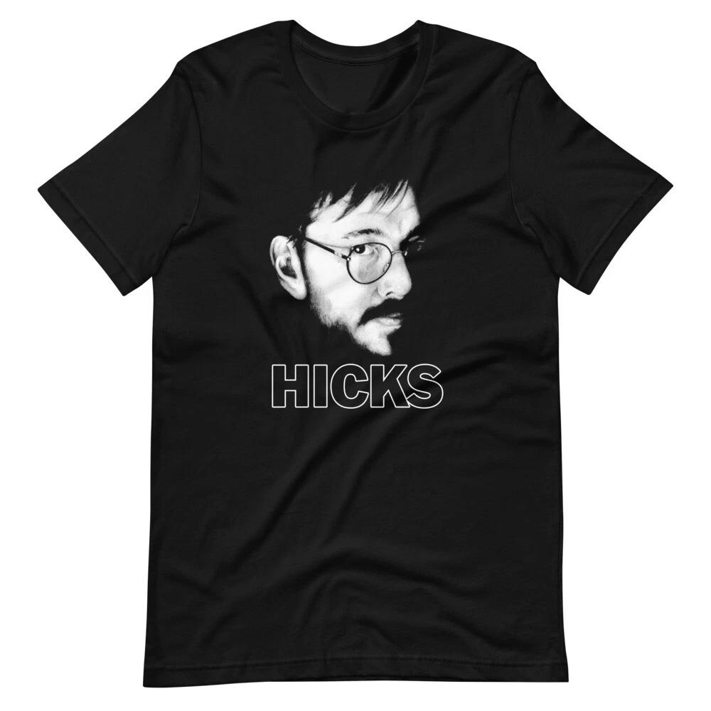 BILL HICKS Comedian Black Tee Short-Sleeve Unisex T-Shirt