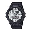 Casio G-Shock Black and Brilliant White Series GA-700WD-1AJF Men's Watch, Black