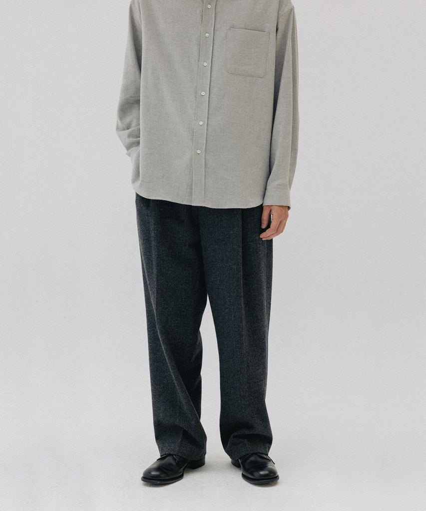 BLANKROOM Wool Trousers_Charcoal