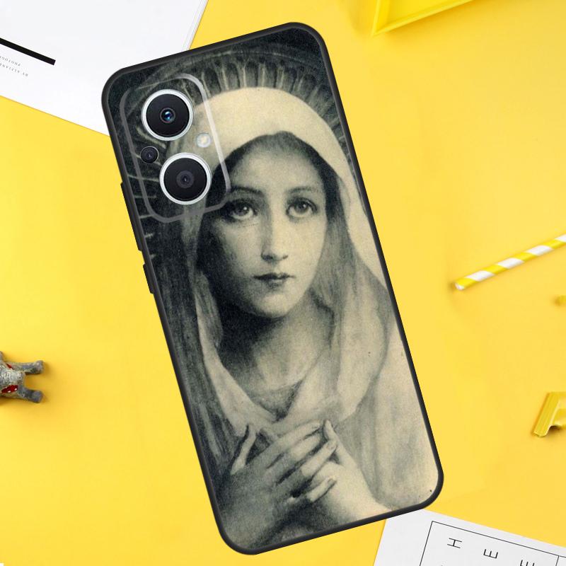 Христианский Чехол 'Святая Мать Дева Мария' для OPPO Reno 10 Pro 8T 2Z 4Z 5Z 4 5 6 7 8 Lite OPPO Find X6 X5 X2 X3 Pro Lite