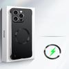Тонкий безрамочный магнитный чехол для телефона из поликарбоната для iPhone 16 Pro Max 15 Pro 14 Plus 13 12 для MagSafe матовый противоударный однотонный чехол-бампер