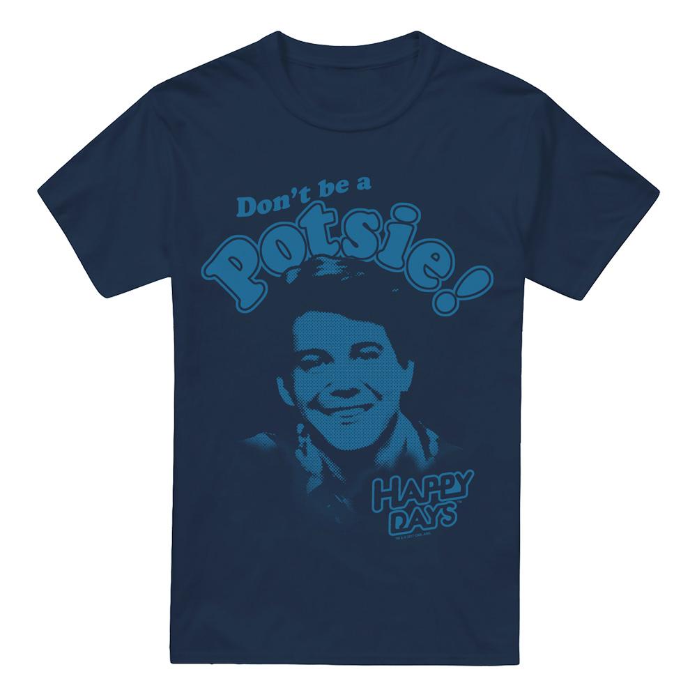 Happy Days Mens Don´t Be a Potsy T-Shirt