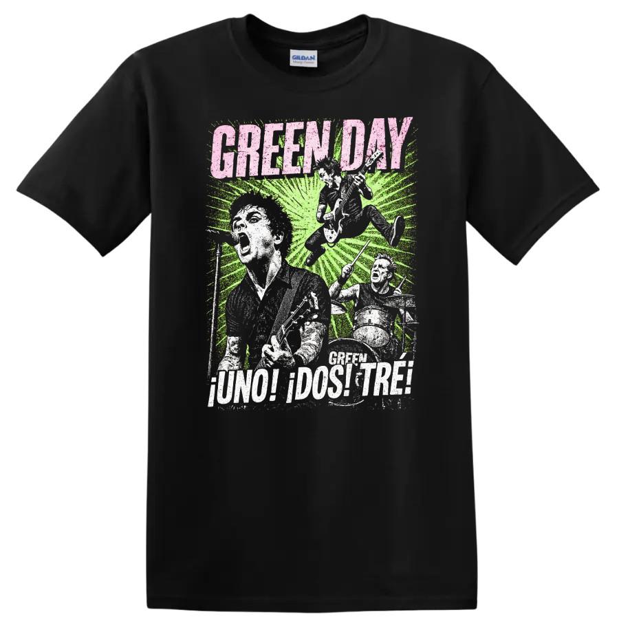 Rock Band Tribute T Shirt Retro Green Day Album Cover Tee Music Lovers Gift