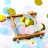 Decor Wedding Mixed Colors Pink Dots Party Decorations Filling Balloons Confetti Tissue Paper Round