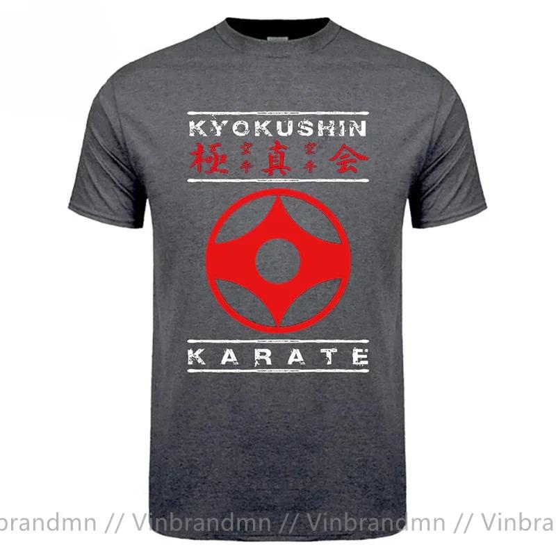 Kyokushinkai Kyokushin Kai Kan Karate One Hit Kill Mma Mix Martial Art Tshirt Unisexs Fashion Kung Fu Kyokushin Osu Kanji T Shirt