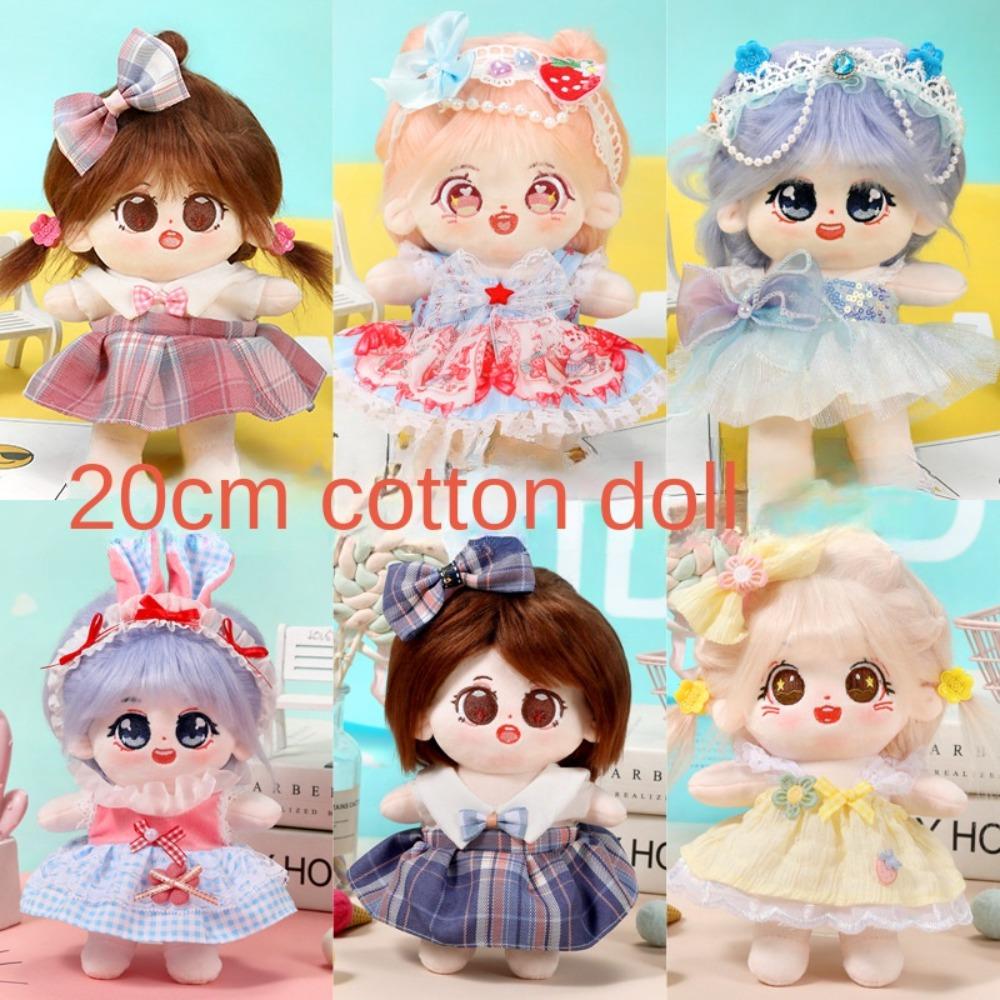 DIY Doll Clothes 20cm Princess Dress Cute Cake Skirt Girl