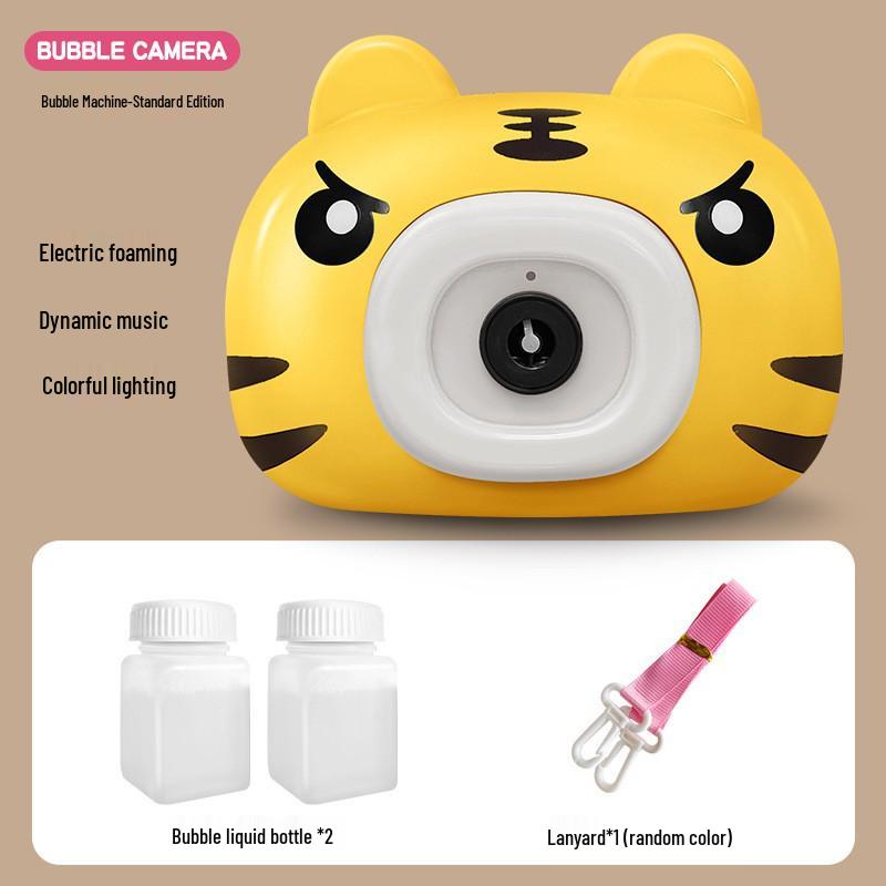 Popular Kid's 32-Hole Electric Bubble Gun - Automatic Handheld Toy for Bubbles