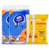 imperial pearl rice (2x2.5kg) & vinda v2219 tissue (6x150 pulls)